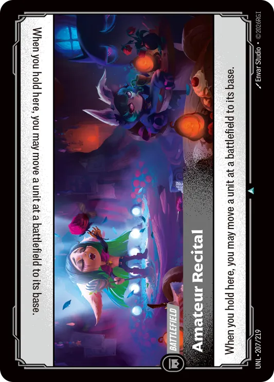Amateur Recital — Unleashed — Riftbound