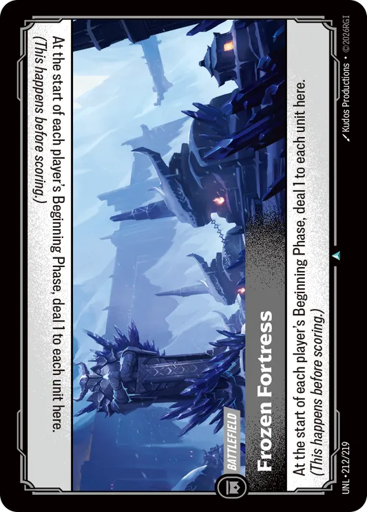 Frozen Fortress — Unleashed — Riftbound
