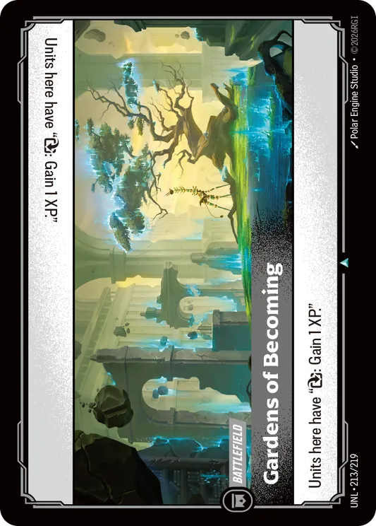 Gardens of Becoming — Unleashed — Riftbound
