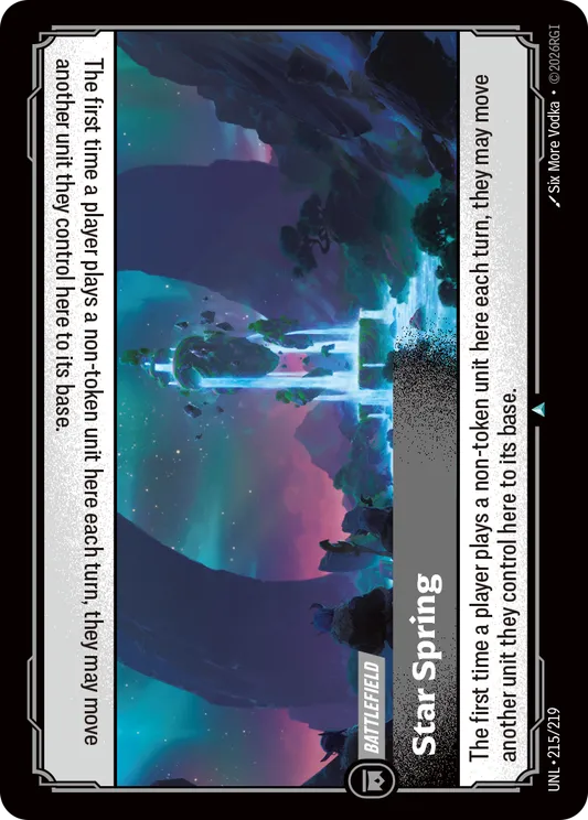 Star Spring — Unleashed — Riftbound