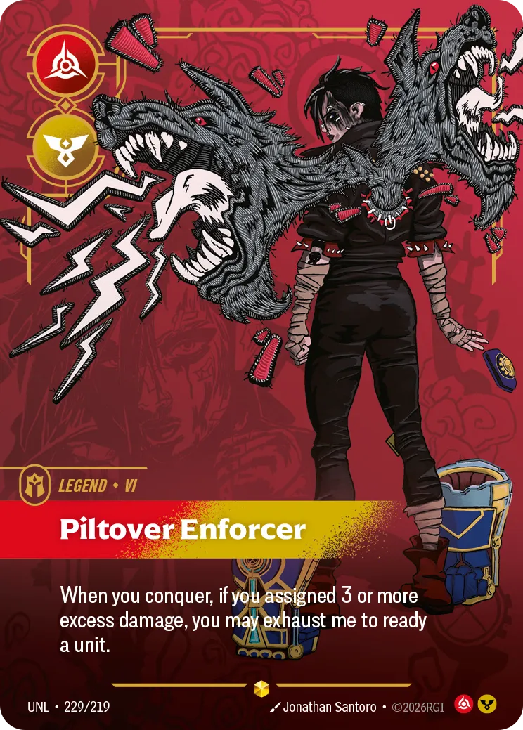 Vi - Piltover Enforcer (Overnumbered) — Unleashed — Riftbound