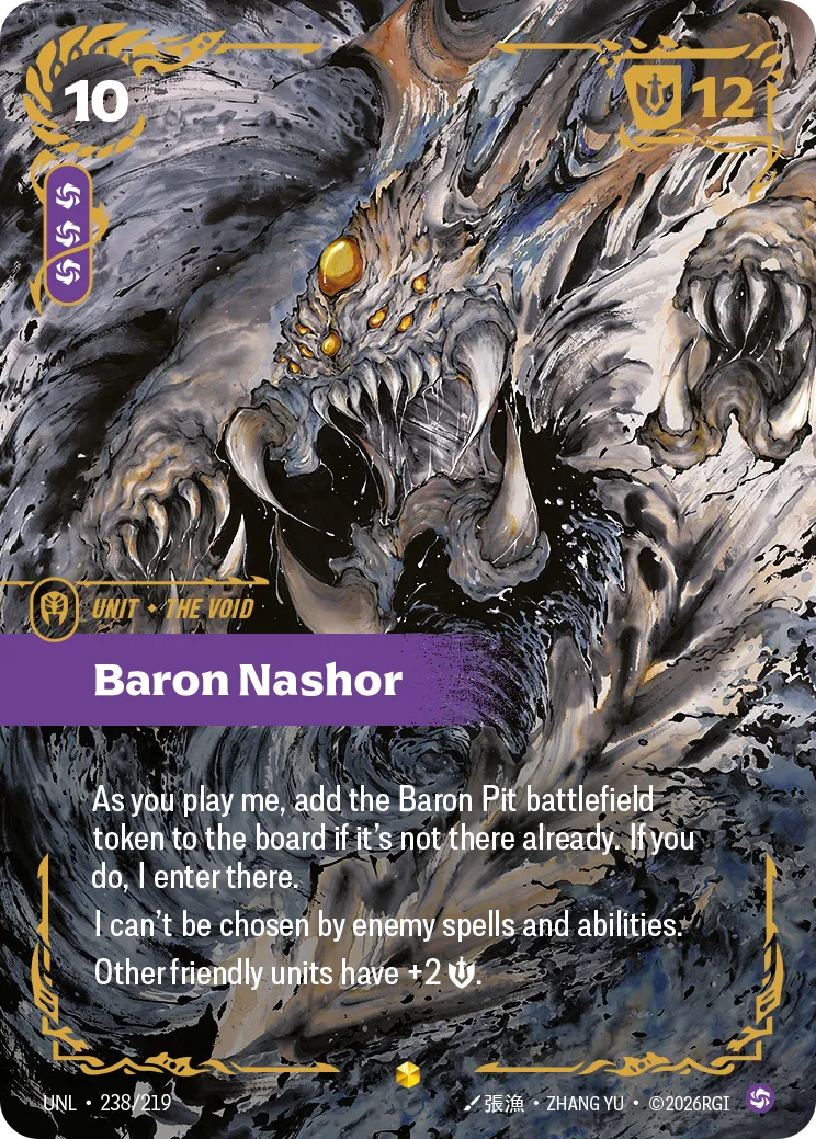 Baron Nashor (Ultimate) — Unleashed — Riftbound