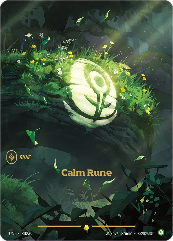 Calm Rune — Unleashed — Riftbound