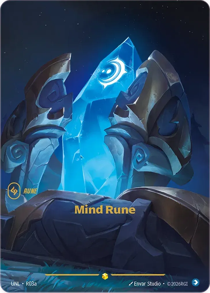 Mind Rune — Unleashed — Riftbound