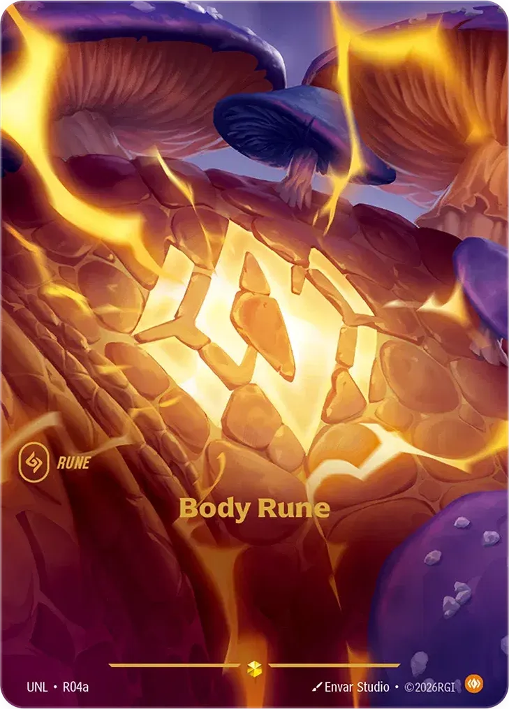 Body Rune — Unleashed — Riftbound