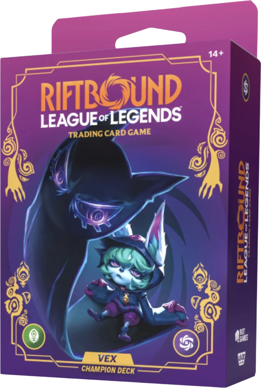 Unleashed : Champion Deck - Vex — Unleashed — Riftbound: League of Legends TCG