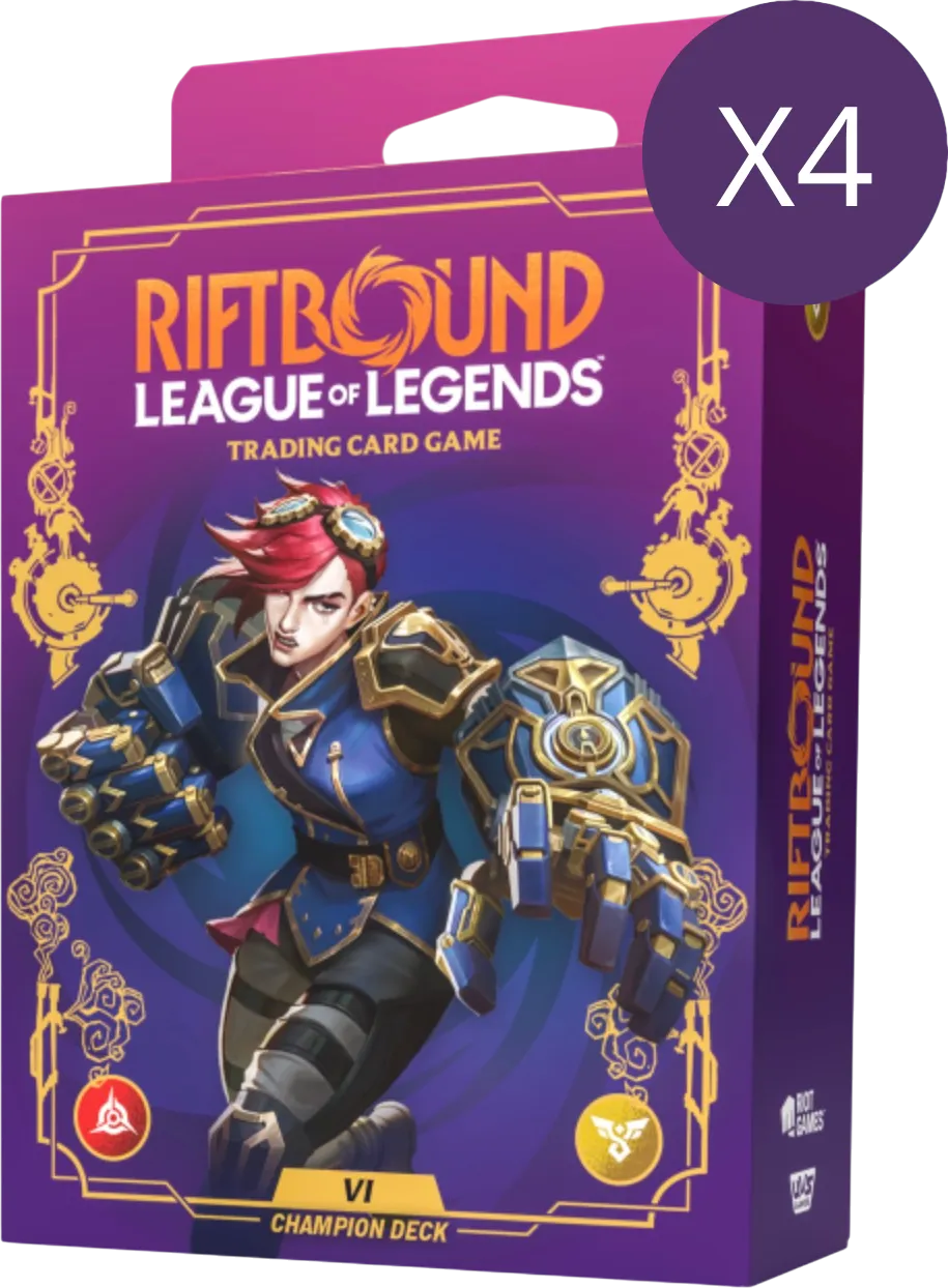 Unleashed : Display Champion Deck - Vi — Unleashed — Riftbound: League of Legends TCG