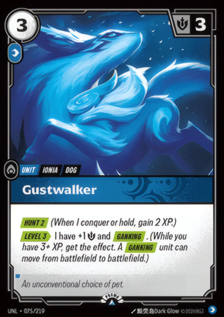 Gustwalker — Unleashed - Promo Cards — Riftbound