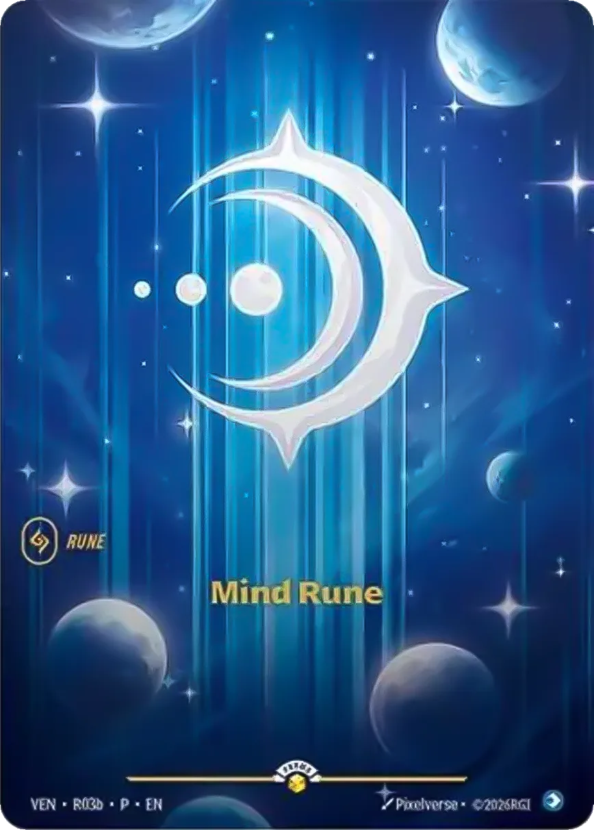 Mind Rune — Vendetta - Promo Cards — Riftbound