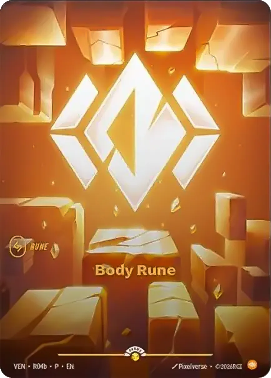 Body Rune — Vendetta - Promo Cards — Riftbound: League of Legends TCG