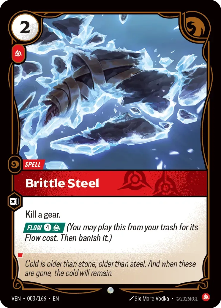 Brittle Steel — Vendetta — Riftbound