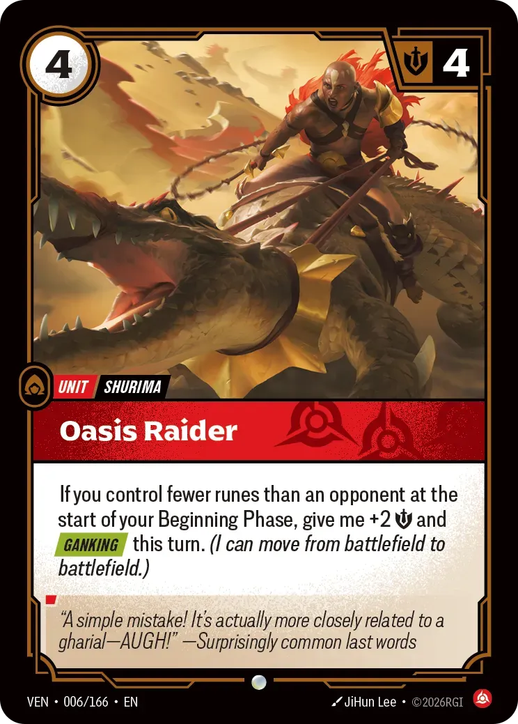 Oasis Raider — Vendetta — Riftbound