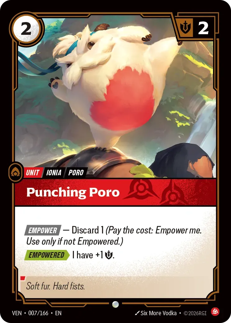 Punching Poro — Vendetta — Riftbound