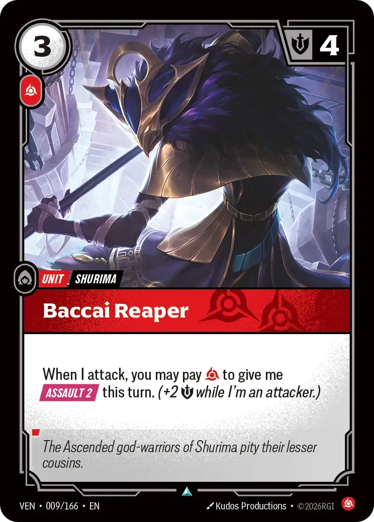 Baccai Reaper — Vendetta — Riftbound