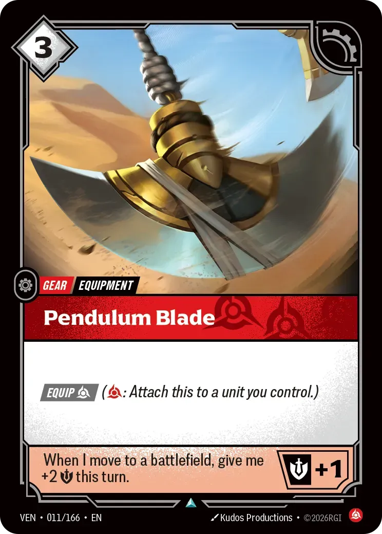 Pendulum Blade — Vendetta — Riftbound