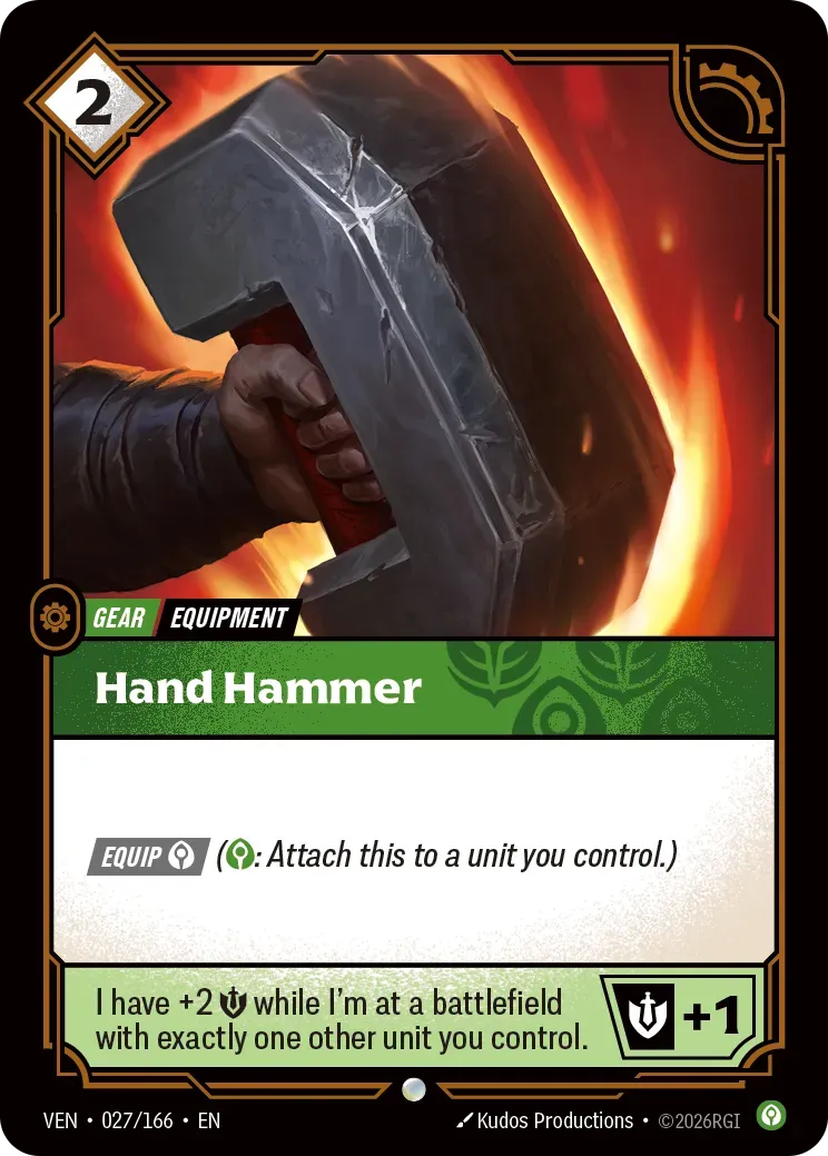 Hand Hammer — Vendetta — Riftbound