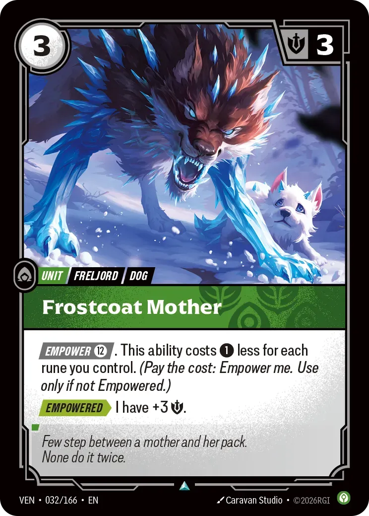 Frostcoat Mother — Vendetta — Riftbound