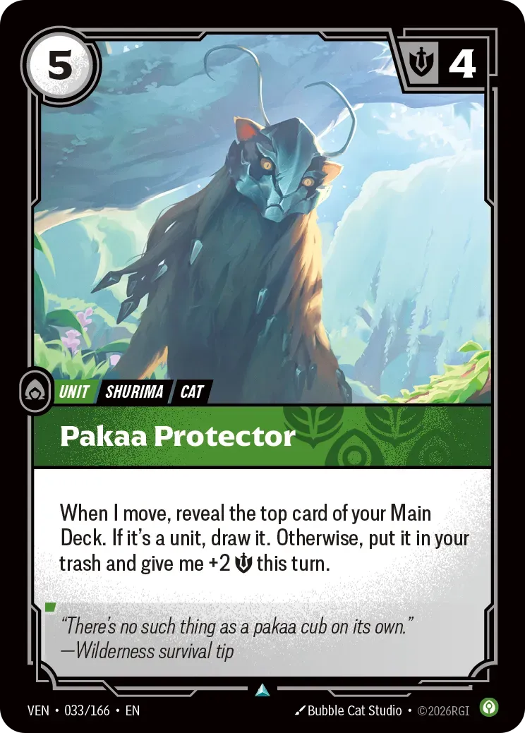 Pakaa Protector — Vendetta — Riftbound