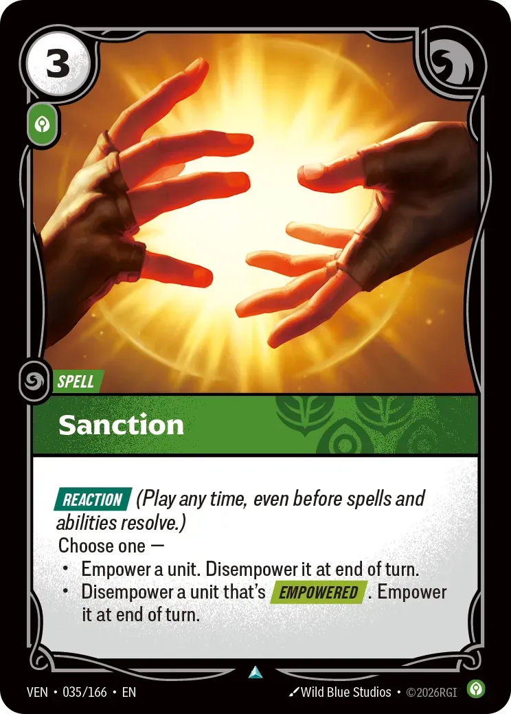 Sanction — Vendetta — Riftbound