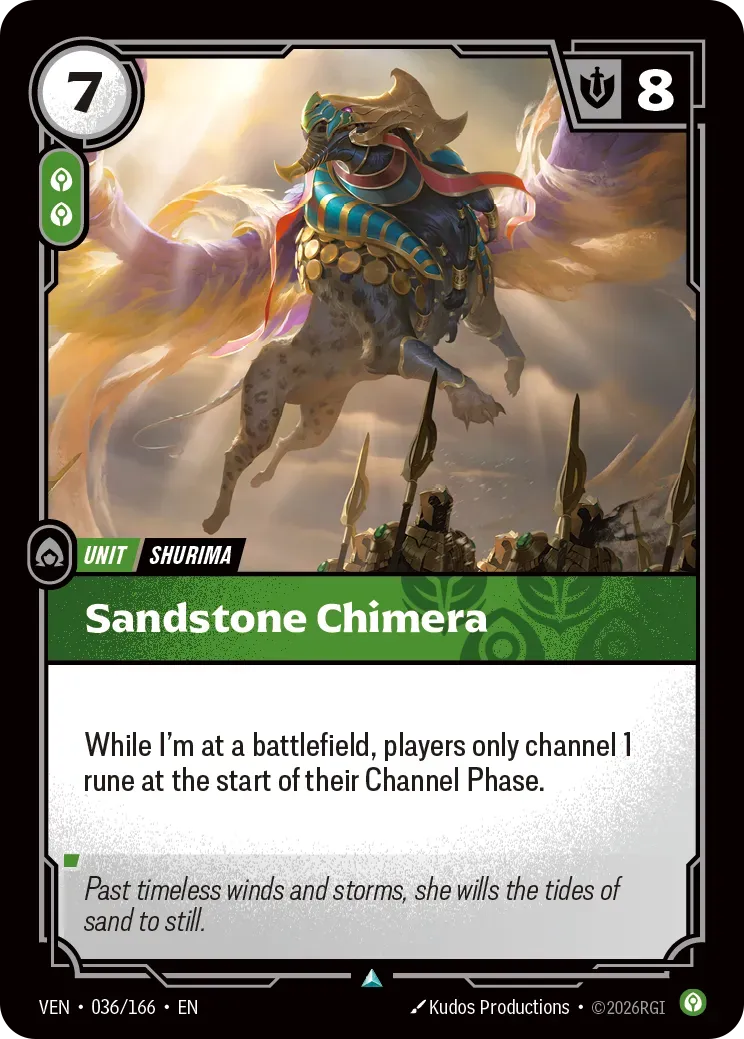 Sandstone Chimera — Vendetta — Riftbound