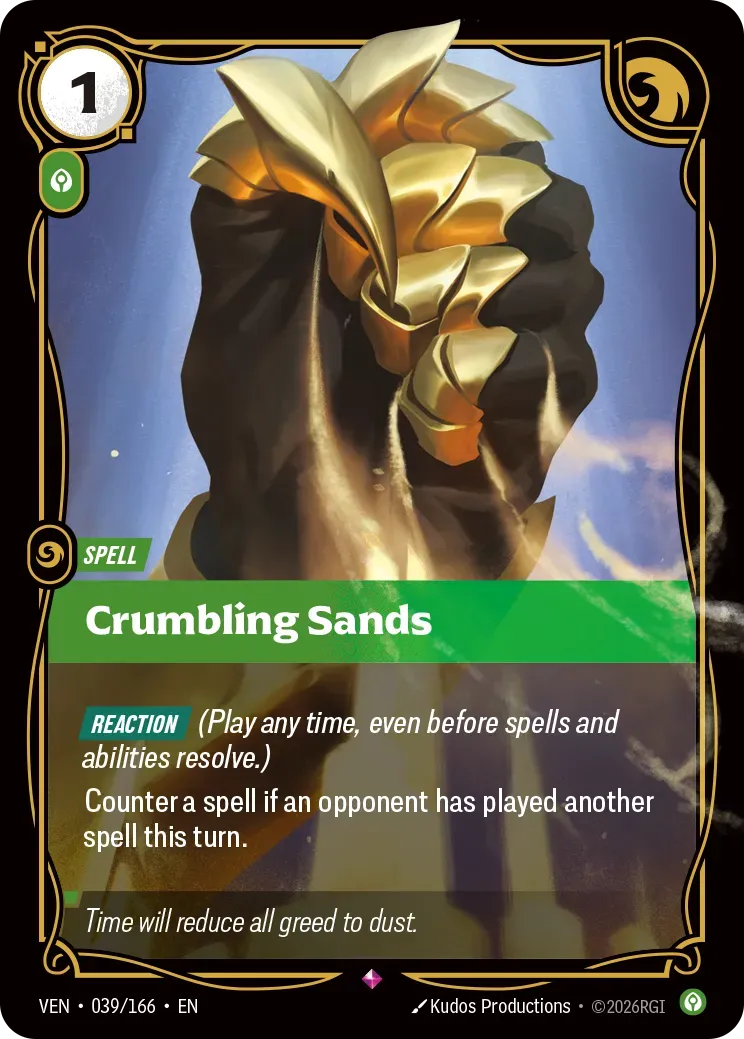 Crumbling Sands — Vendetta — Riftbound