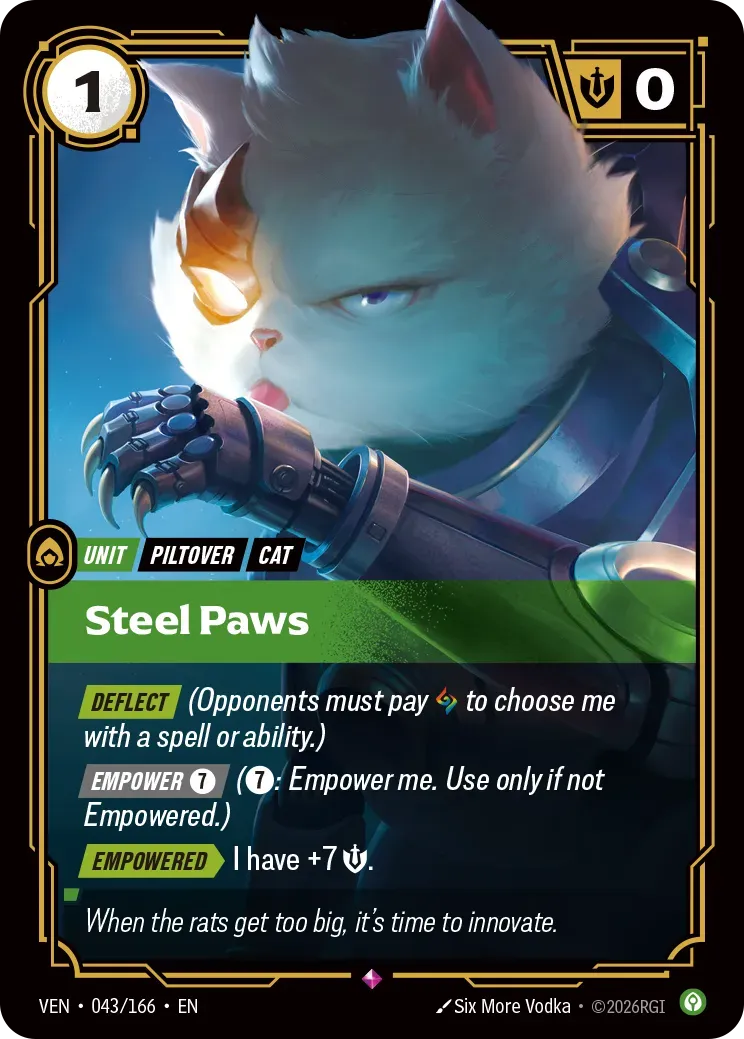 Steel Paws — Vendetta — Riftbound