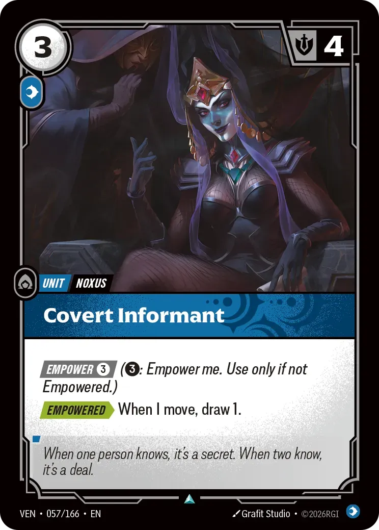 Covert Informant — Vendetta — Riftbound