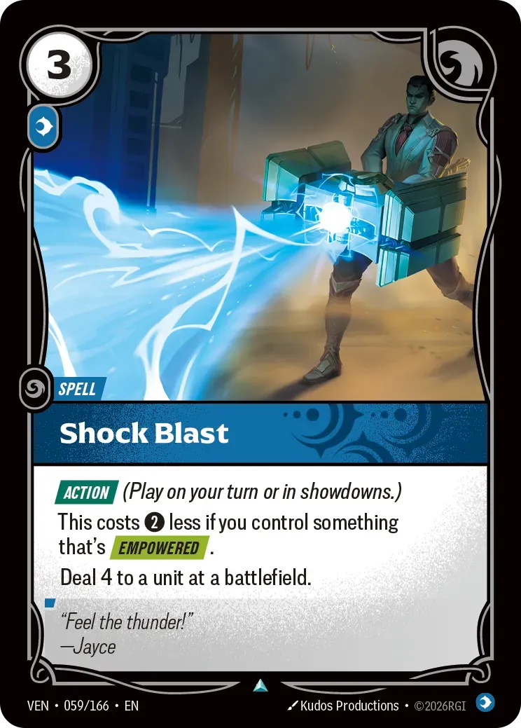 Shock Blast — Vendetta — Riftbound