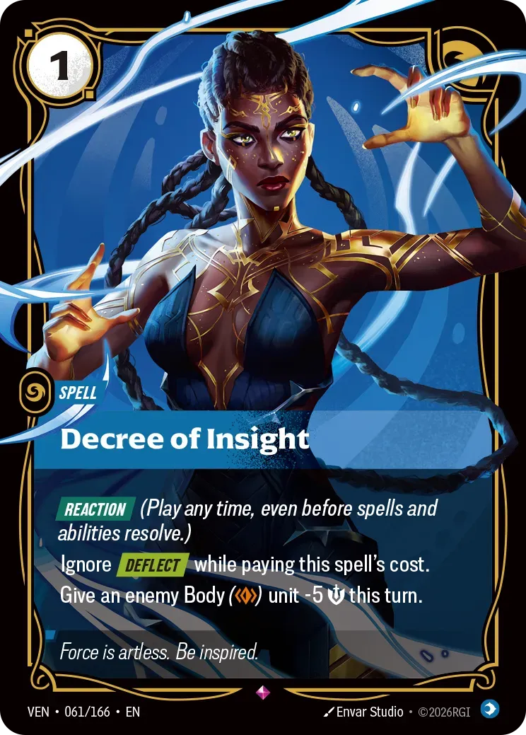 Decree of Insight — Vendetta — Riftbound