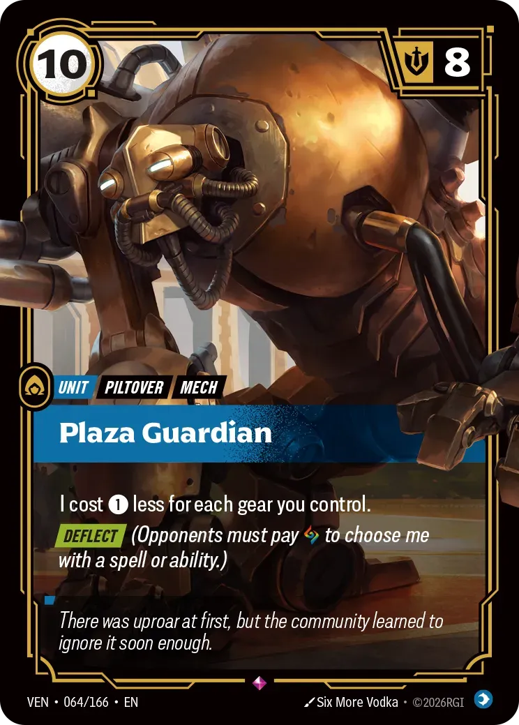 Plaza Guardian — Vendetta — Riftbound
