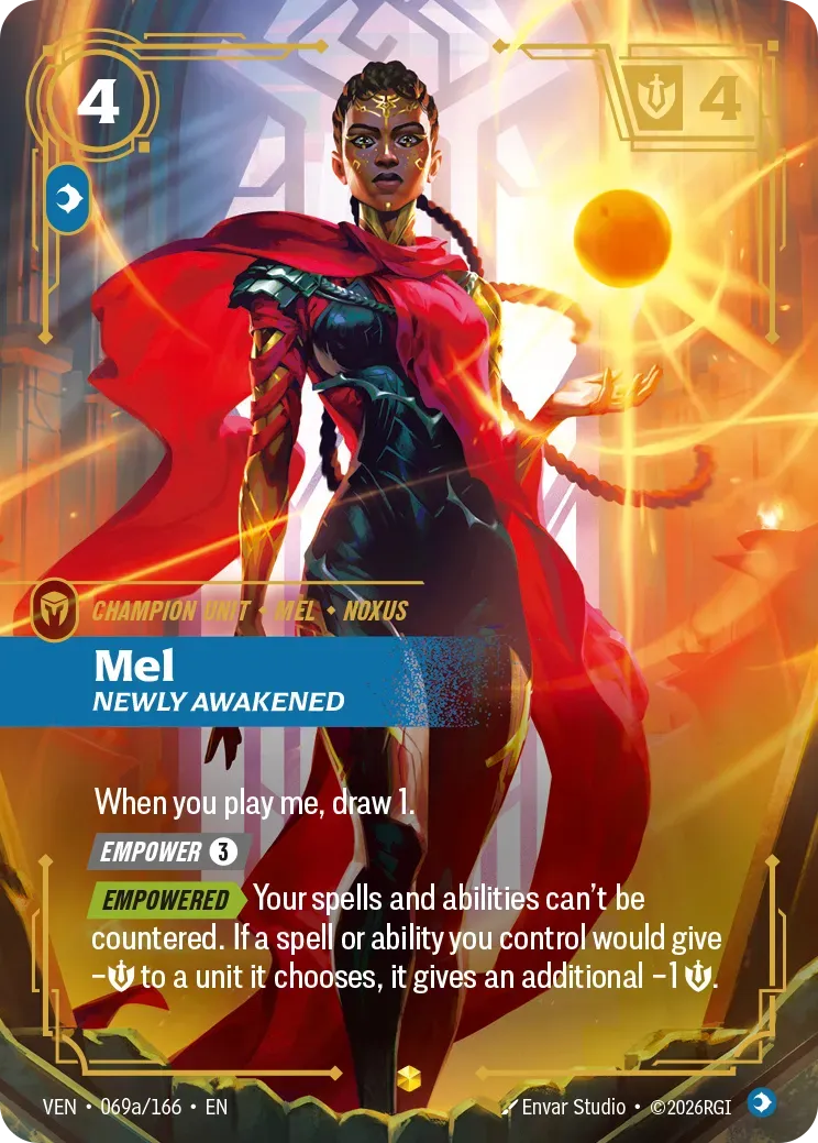 Mel - Newly Awakened — Vendetta — Riftbound: League of Legends TCG