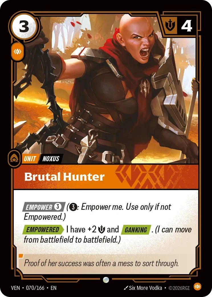 Brutal Hunter — Vendetta — Riftbound