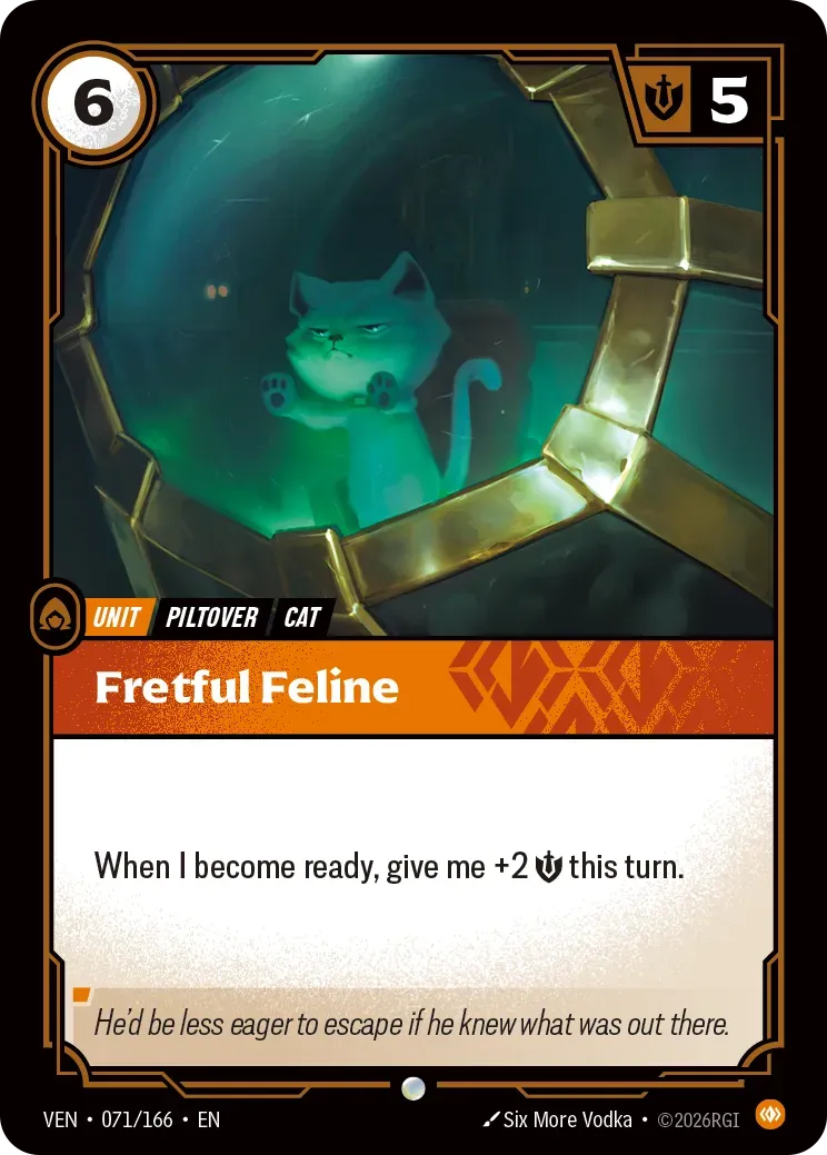 Fretful Feline — Vendetta — Riftbound