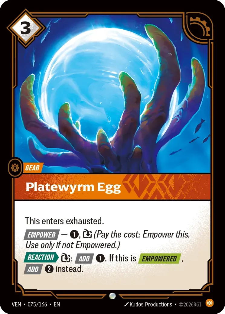 Platewyrm Egg — Vendetta — Riftbound