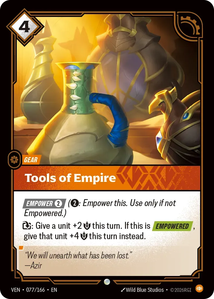 Tools of Empire — Vendetta — Riftbound