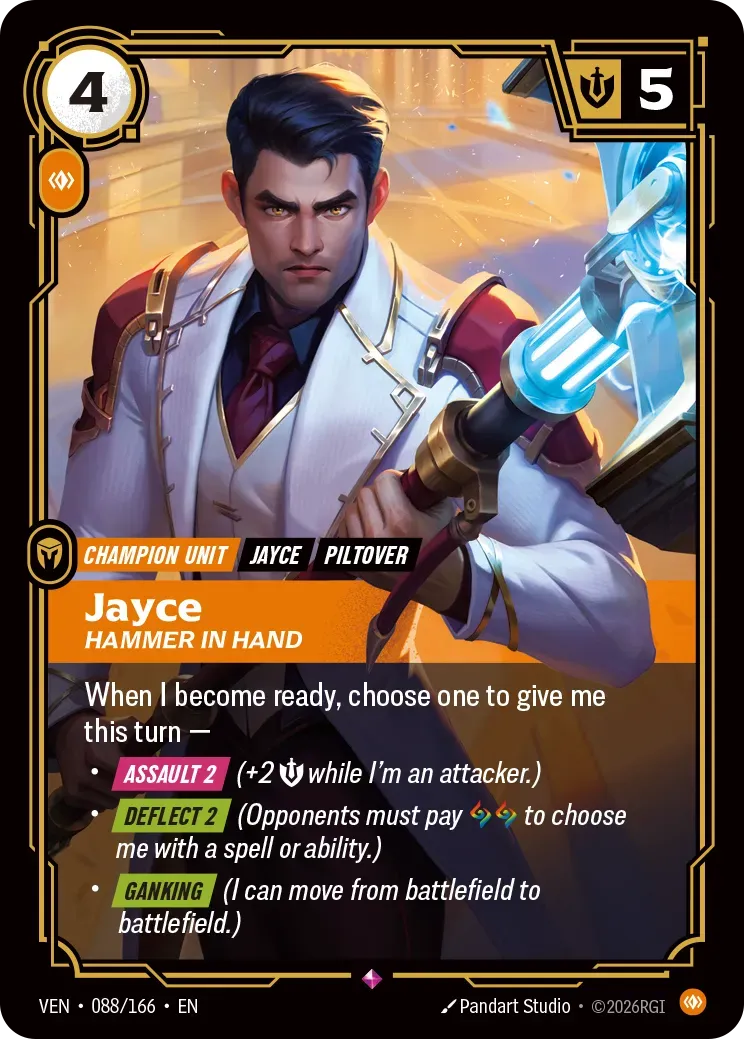 Jayce - Hammer in Hand — Vendetta — Riftbound