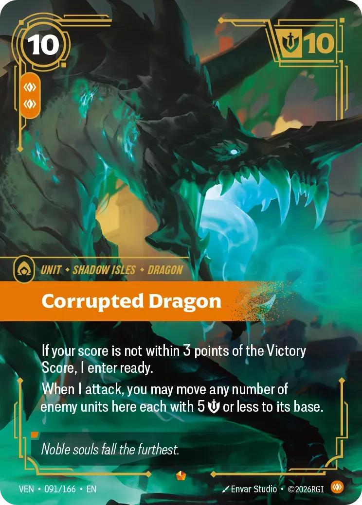 Corrupted Dragon — Vendetta — Riftbound