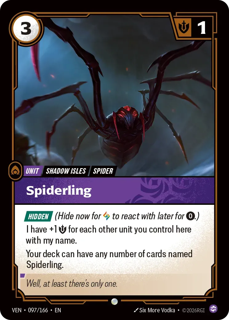 Spiderling — Vendetta — Riftbound