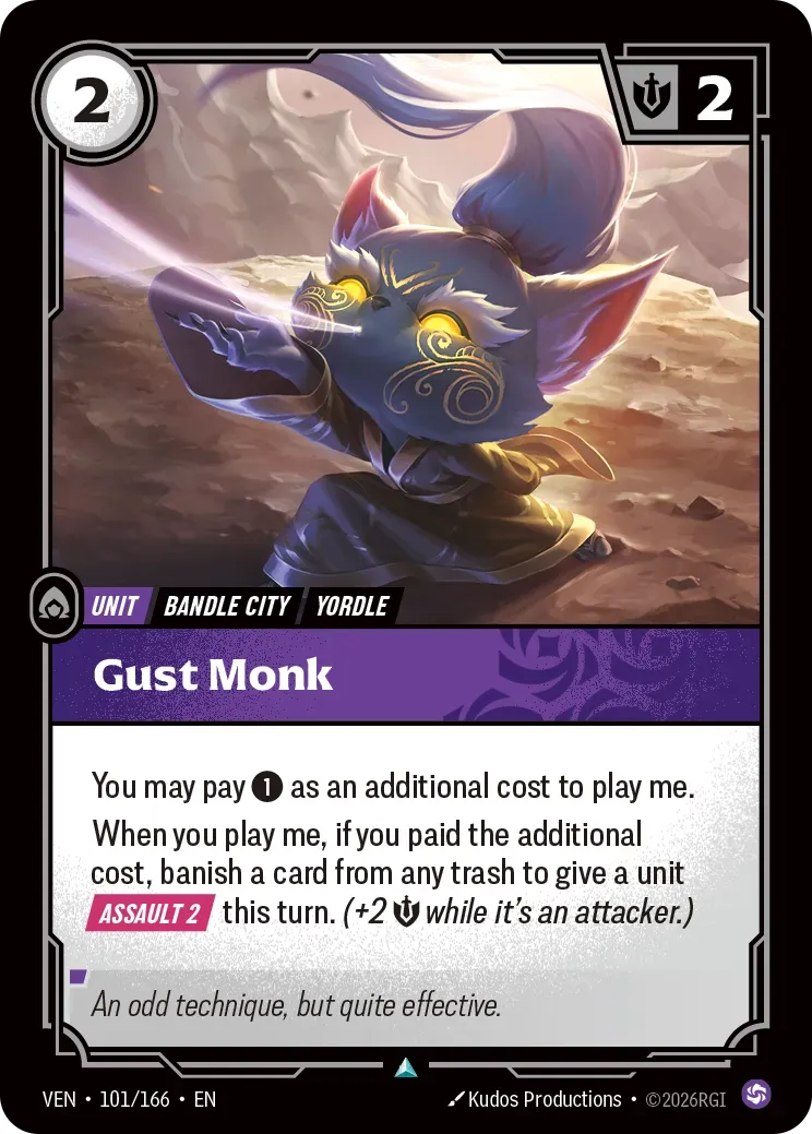 Gust Monk — Vendetta — Riftbound