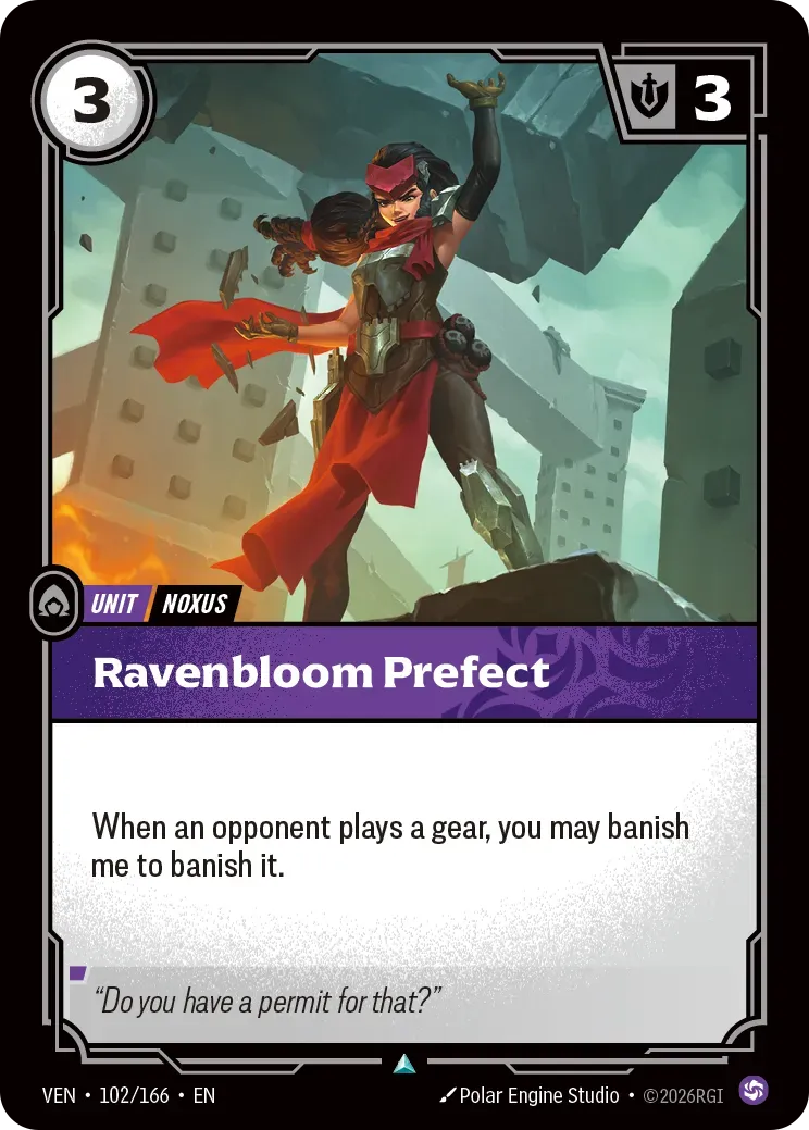 Ravenbloom Prefect — Vendetta — Riftbound