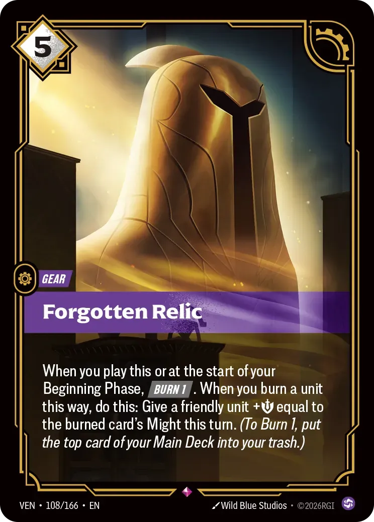 Forgotten Relic — Vendetta — Riftbound