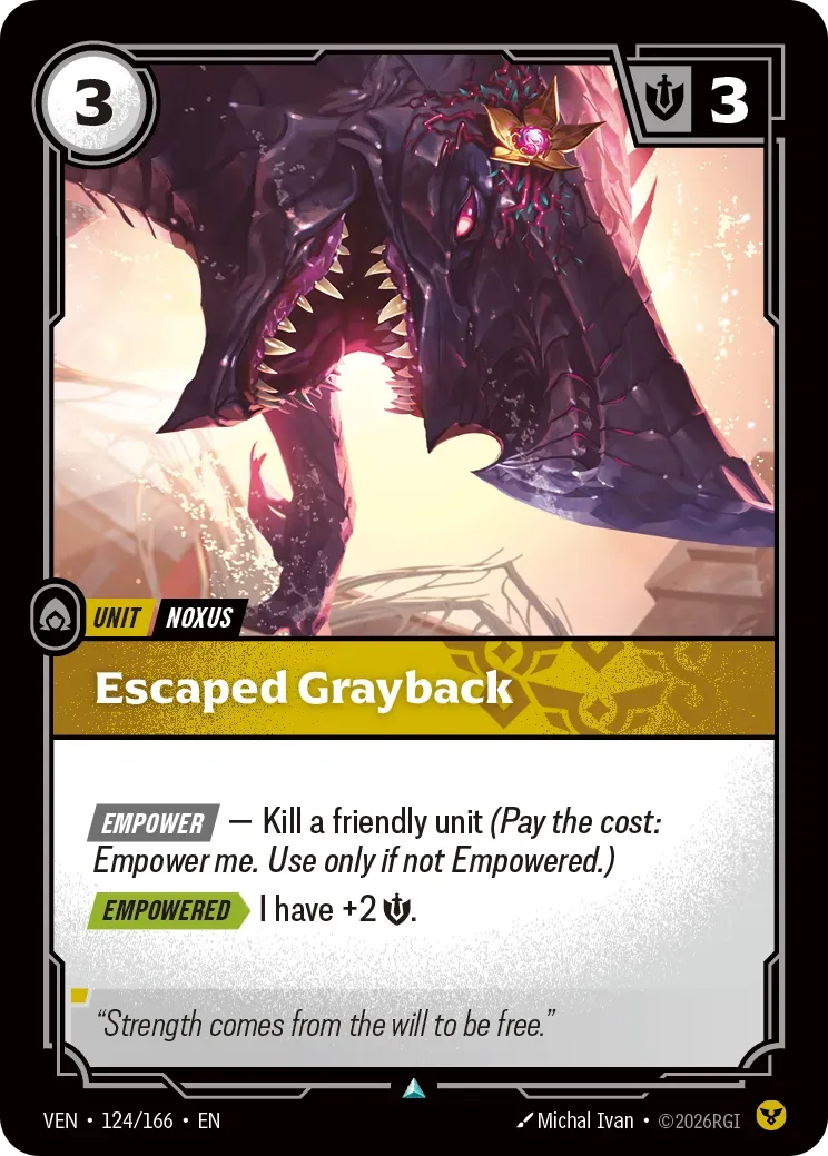 Escaped Grayback — Vendetta — Riftbound