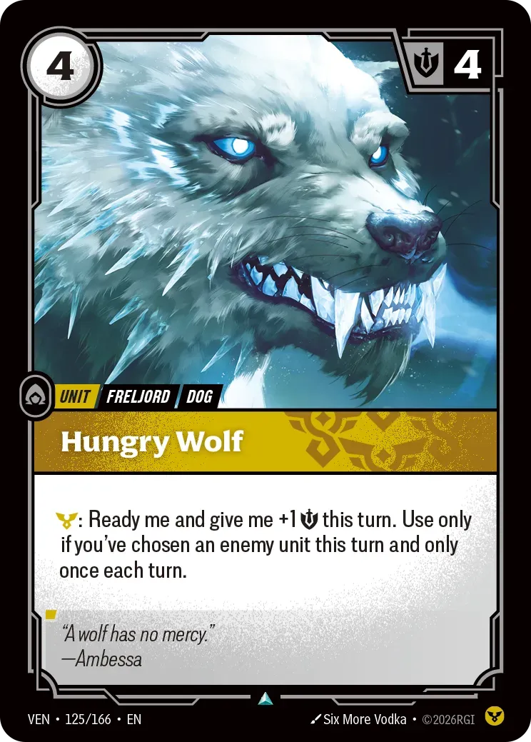 Hungry Wolf — Vendetta — Riftbound