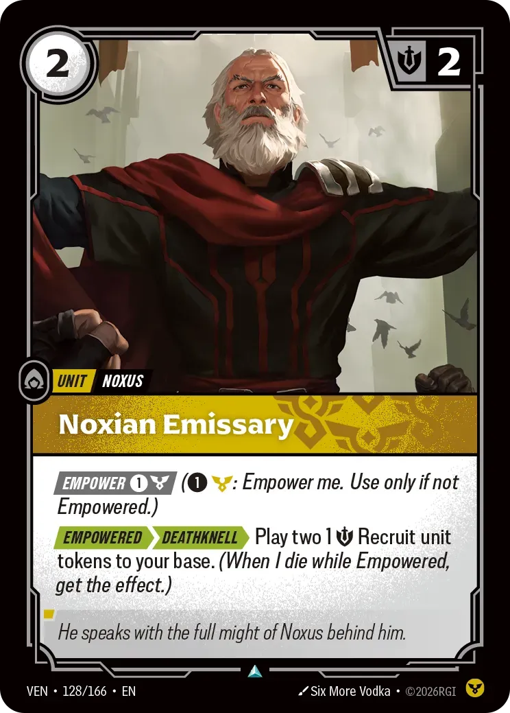Noxian Emissary — Vendetta — Riftbound
