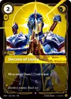 Product image for Decree of Unity