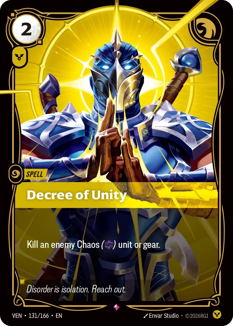 Decree of Unity — Vendetta — Riftbound