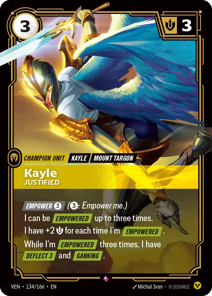 Kayle - Justified — Vendetta — Riftbound