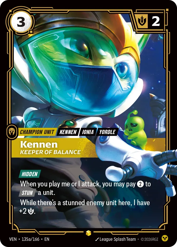Kennen - Keeper of Balance — Vendetta — Riftbound