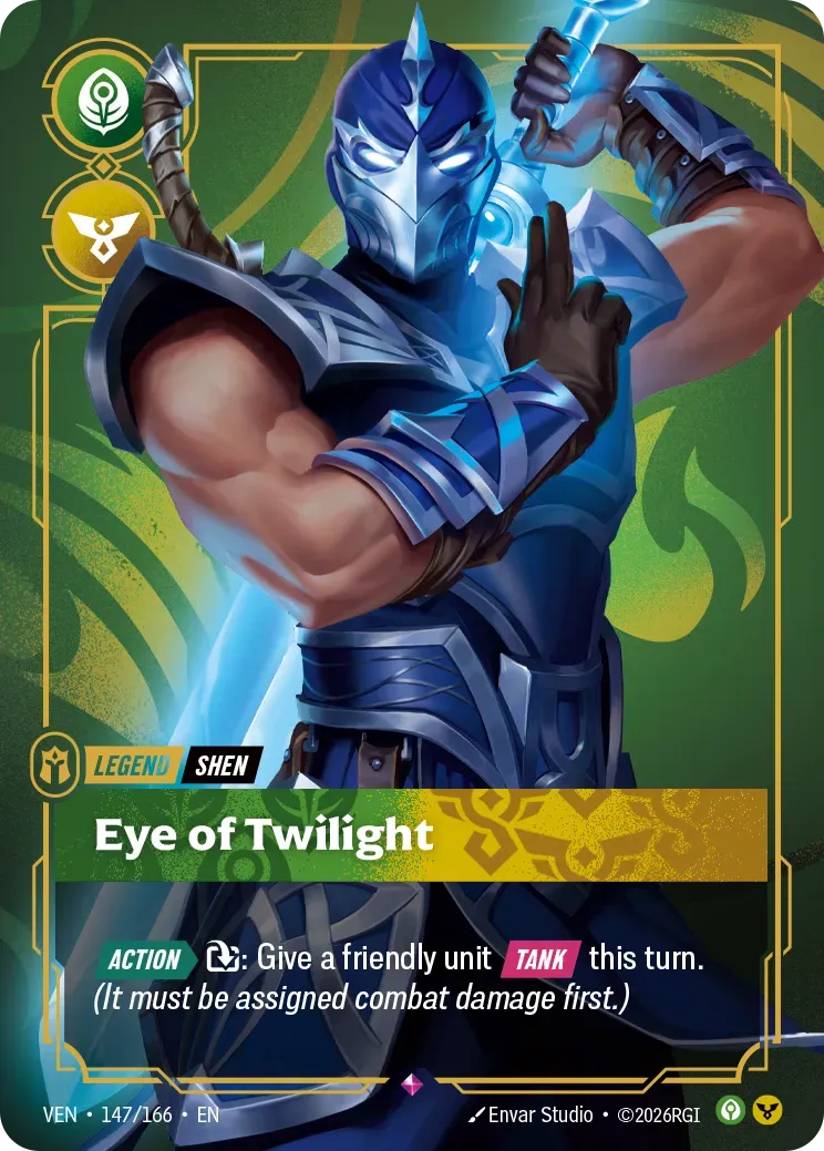 Shen - Eye of Twilight — Vendetta — Riftbound