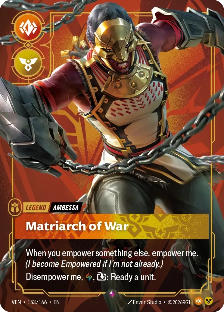 Ambessa - Matriarch of War — Vendetta — Riftbound